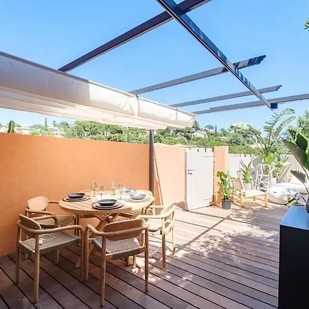 Triplex Vue 100m Golfe De St Tropez
