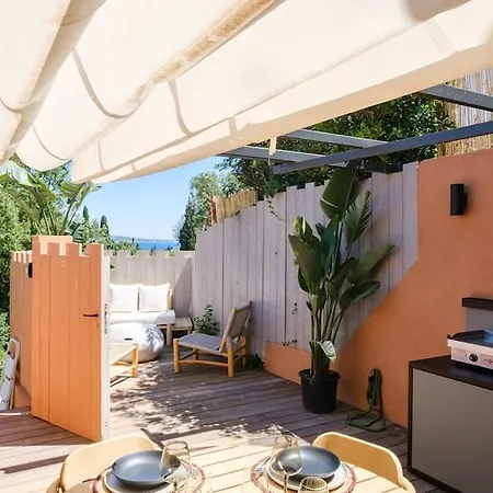 Triplex Vue 100m Golfe De St Tropez Lejlighed