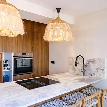 아파트 Triplex Vue 100m Golfe De St Tropez *