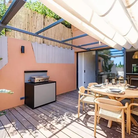 아파트 Triplex Vue 100m Golfe De St Tropez
